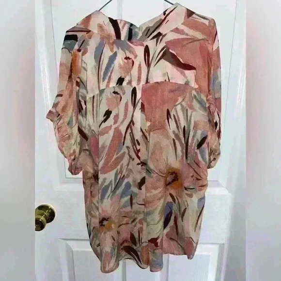 💜 New with Tags Cupio Blush Short Sleeve Top - Picture 3 of 4